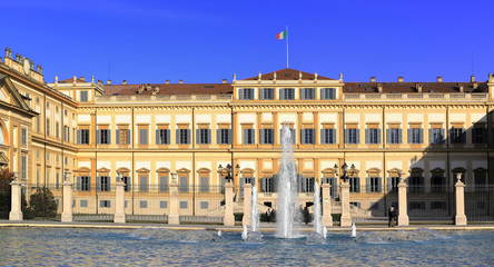 Villa reale a Monza in italia
