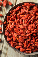 Raw Red Organic Goji Berries