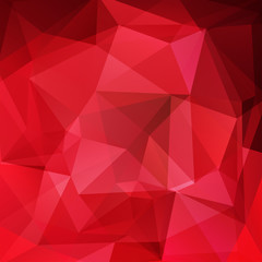 Obraz premium Abstract geometric style red background. Vector illustration