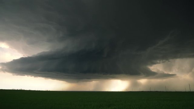 Supercell Storm Time Lapse