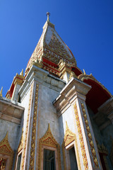 Fototapeta premium 13 February 2019, Wat Chalong, Phuket, Thailand.