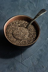 Organic food concept