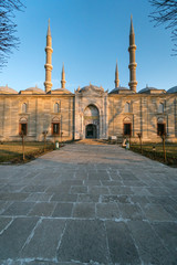 Selimiye Mosque view in Edirne.