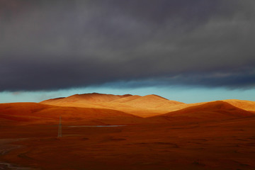 Fototapeta premium Tibet landscape