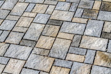 Paving tiles as background
