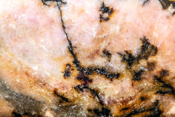 Extreme Close Up of A Gemstone Crystal