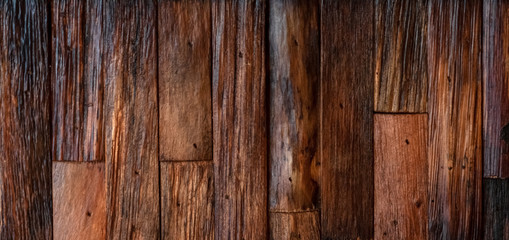 vintage distressed teak wood textured background