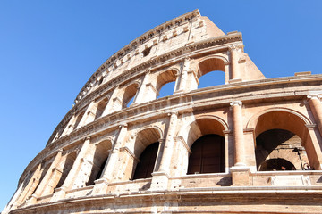 Obraz premium Rome, Italy. View of Colosseum in Rome.