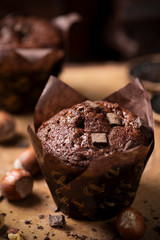 Chocolate Muffin with Chocolate Chips