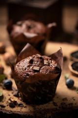 Chocolate Muffin with Chocolate Chips