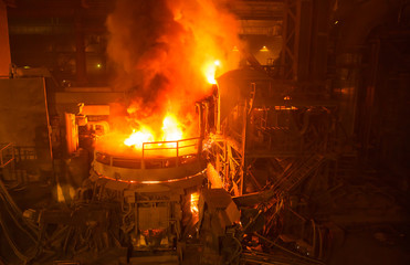 steel production in electric furnaces