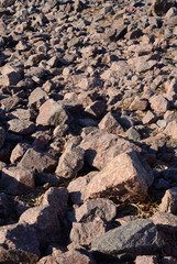 Granite stones background.