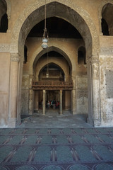 Cairo, Egypt: Arches of the Mosque of Ibn Tulun (879 AD) -- the oldest in Cairo surviving in its original form and the largest in land area.