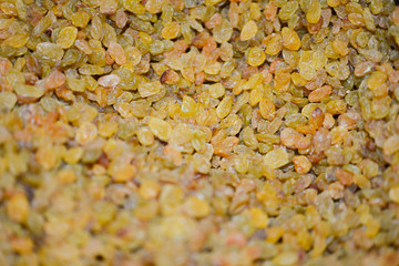 Variety of dried fruits and nuts
