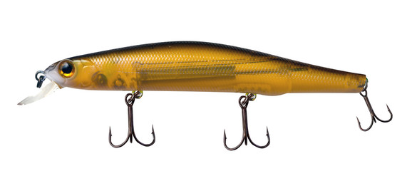 spinner lures isolated on white background .fishing spinners and wobblers multi-colored .