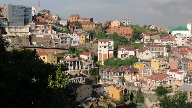 city, antananarivo, madagascar, capital, africa, tana, landscape, building, architecture, hill, view, sky, island, panorama, urban, poor, traditional, green, tropical, typical, slum, tourism, wood, po