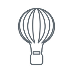 Fototapeta premium Air balloon Icon