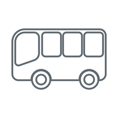 Bus icon vector