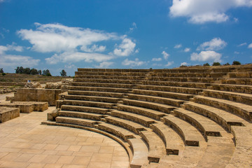 Alte Treppe in antikem Stadion Collosseum © Franziska