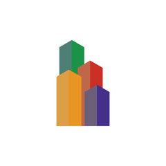 Building logo design vector template