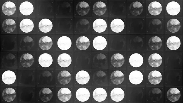 Blinking Wall Par lights flicker glowing ligts motion background design flashing lights for your fashion, vj, dj, presentation, comercial and etc... projects. Led Concert Lights Beam Wall.