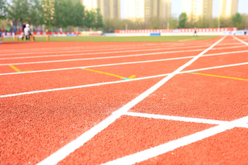sports ground，A close-up