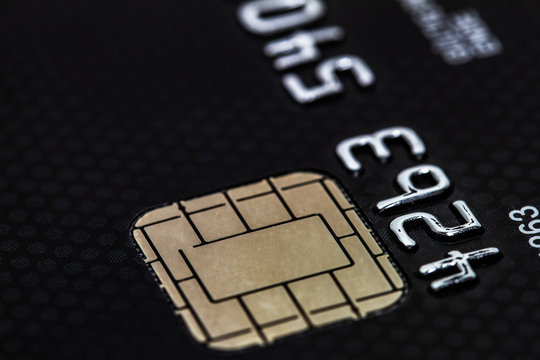 Kreditkartenchip im Detail
