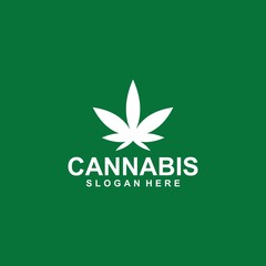 CANNABIS LOGO TEMPLATE