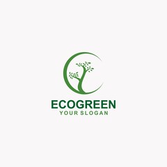 ECO GREEN LOGO TEMPLATE