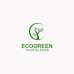 ECO GREEN LOGO TEMPLATE