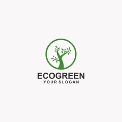 ECO GREEN LOGO TEMPLATE