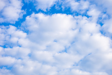 blue sky with clouds