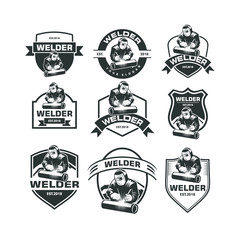 Set of Welder Logo