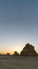 Lake Abbe scenery in Djibouti
