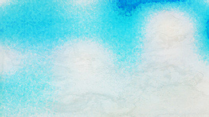 Fototapeta na wymiar Beige and Turquoise Grunge Watercolor Background Image