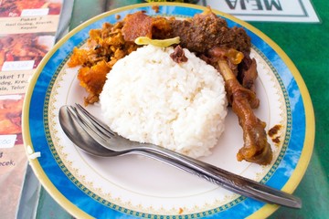 rice with chicken