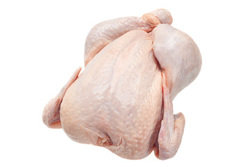 Raw chicken body