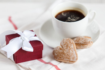 Small gift and breakfast