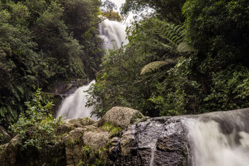 Cascade waterfall in New Zealand