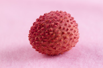 Fresh lychee close up