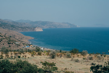 Fototapeta na wymiar Black Sea Crimea