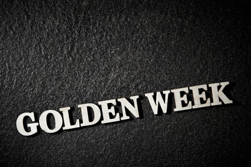 Japanese golden week holiday background 