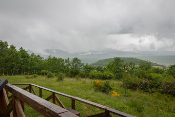  Palencia mountain from the viewpoint of Alto de las Matas