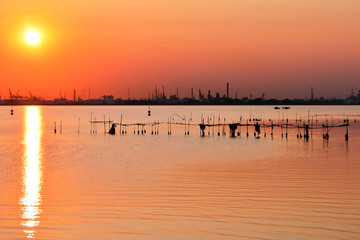 Sunset in Venice (Laguna Veneta)