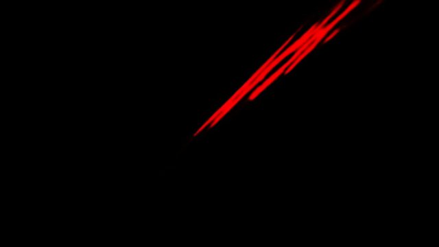 Red streaks light abstract animation background. Seamless Loop