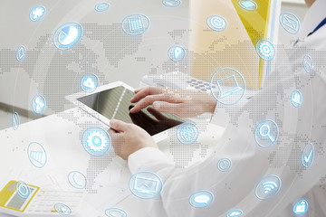 ビジネスマン　顔無し