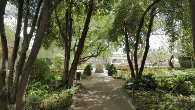 Calisto and Melibea garden,