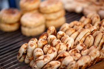 Roasted banana