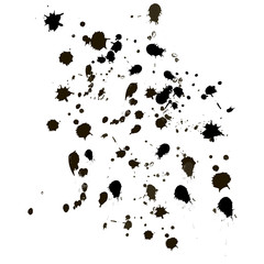 Grunge drops pattern background