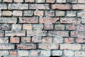 Rough brick wall texture background